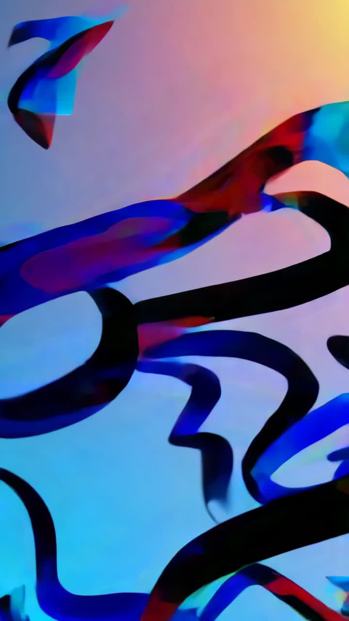 arte abstracto y colorido