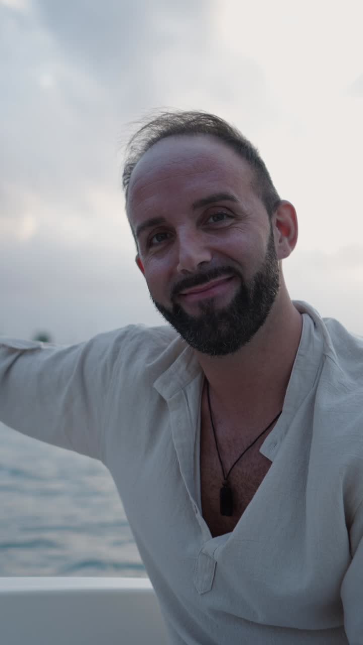 Retrato de um homem com barba
