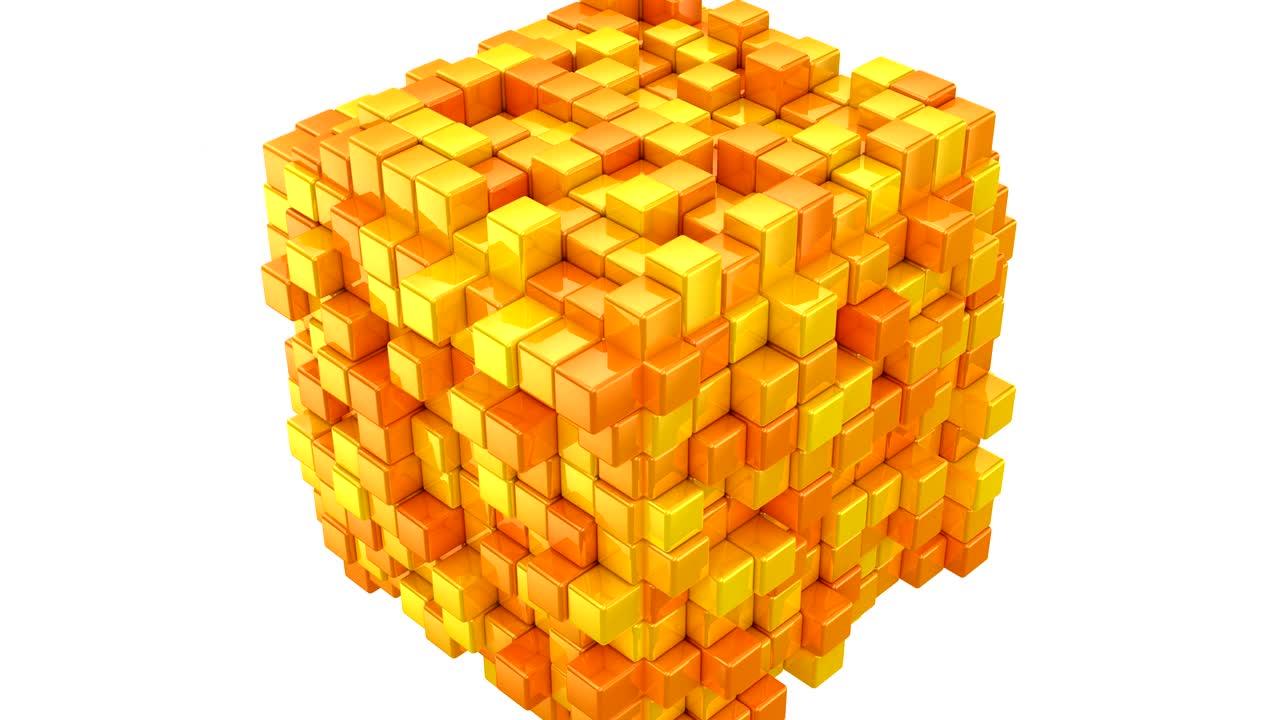 las cajas forman un cubo