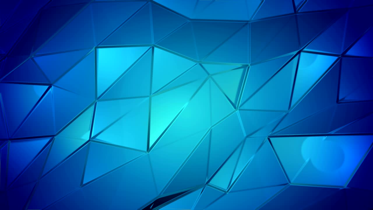 fondos de animación abstractos de cristales azules