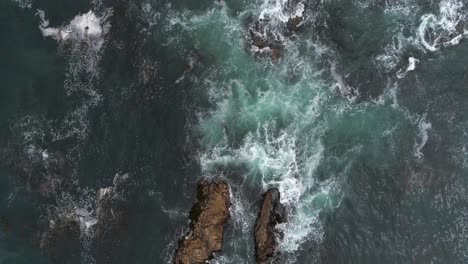 Aerial-View-of-Big-Sur-Coast-High-Way-1-near-Monterrey-California