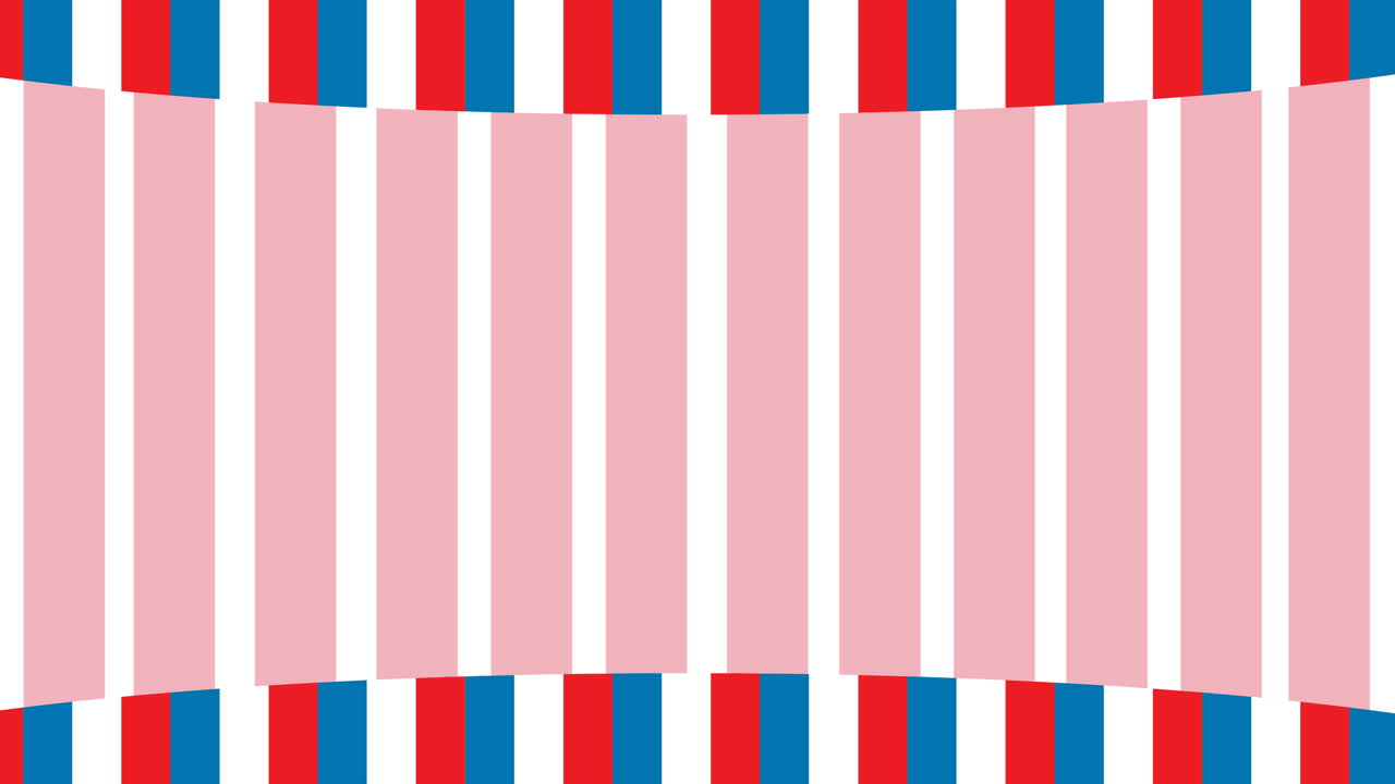 미국  ⁇ 발의  ⁇ 색, 파란색 및 빨간색 줄무 ⁇ 의 애니메이션과 복사 공간 배경