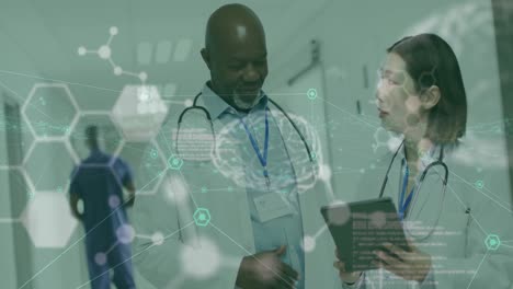 animation of medical data processing over diverse doctors