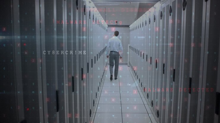 Monitoring the server room 4k