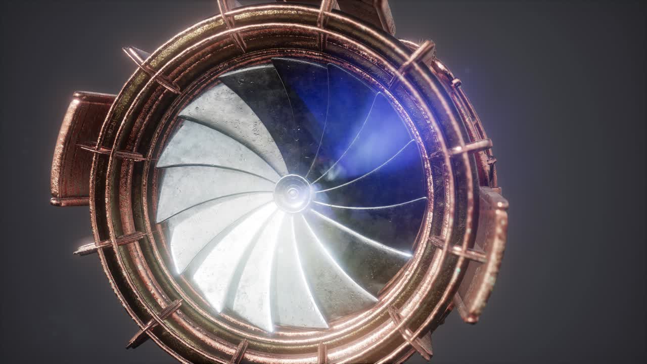 회전 제트 엔진 터빈