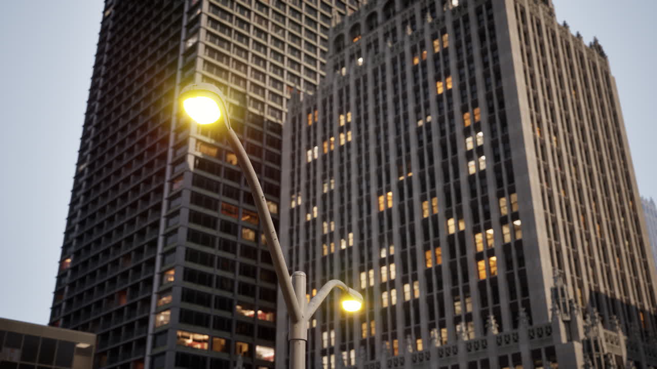 centro de negocios de nueva york edificios del centro de la ciudad vista