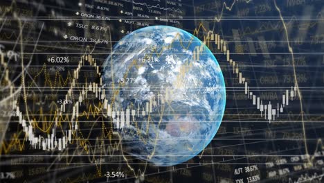 Statistiken-Und-Diagramme-über-Die-Erde.