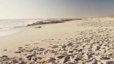 view of the beach