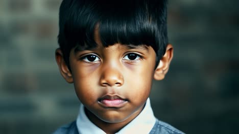 portrait of a young boy