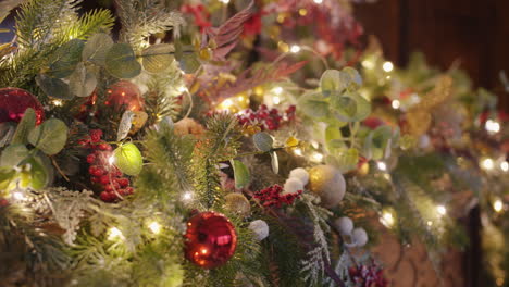 christmas decorations closeup