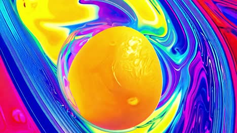 abstract psychedelic swirl background