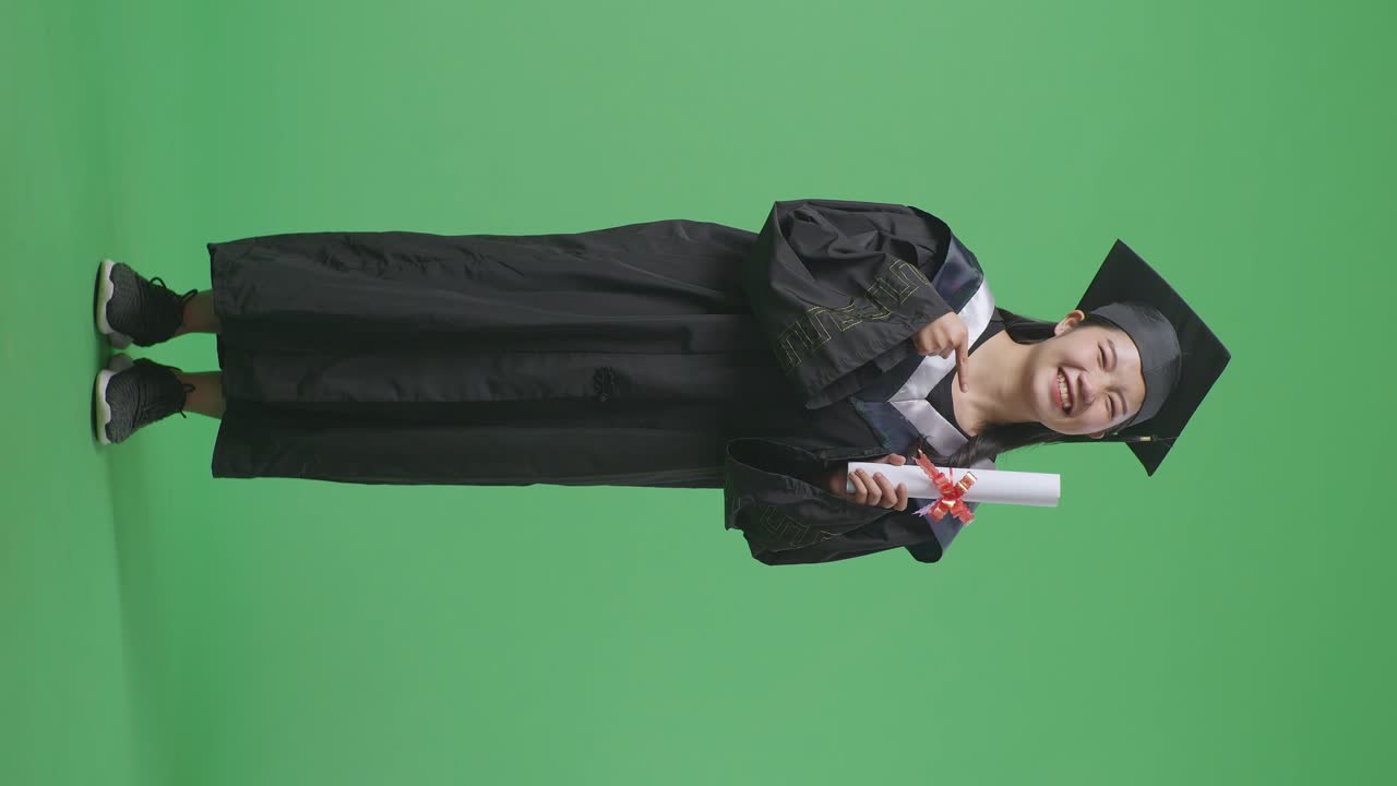 Diploma di laurea felice