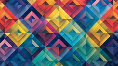 colorful geometric abstract pattern