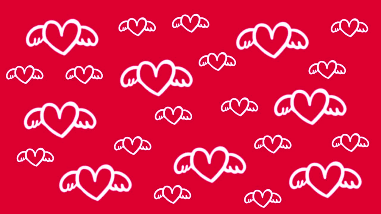 4k 발렌타인 데이 배경 <loopable>