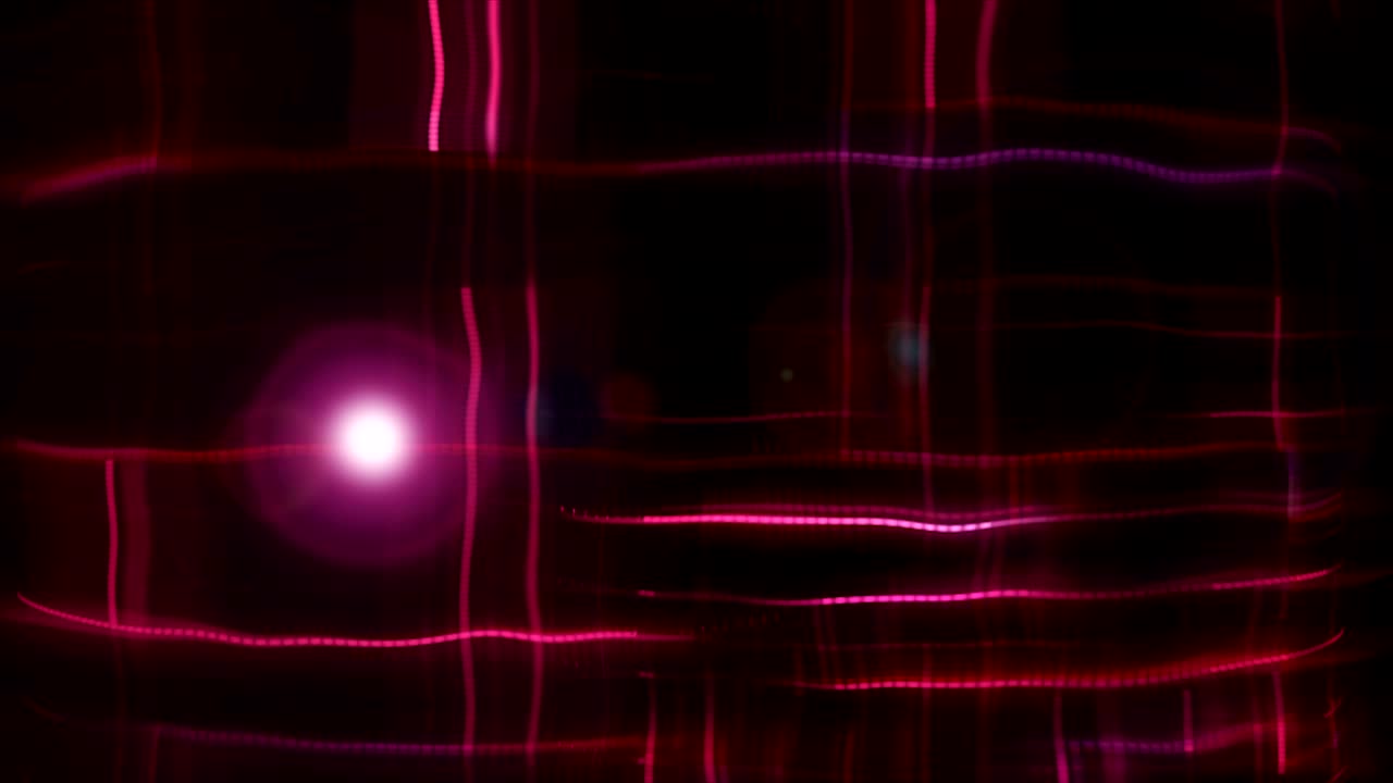 abstracción brillante punteada con efecto de distorsión, telón de fondo de renderización 3d, generado por computadora