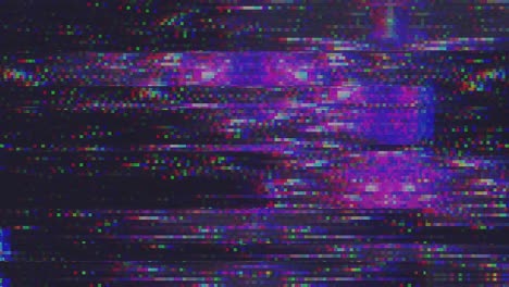 unique design abstract digital animation pixel noise glitch error video damage