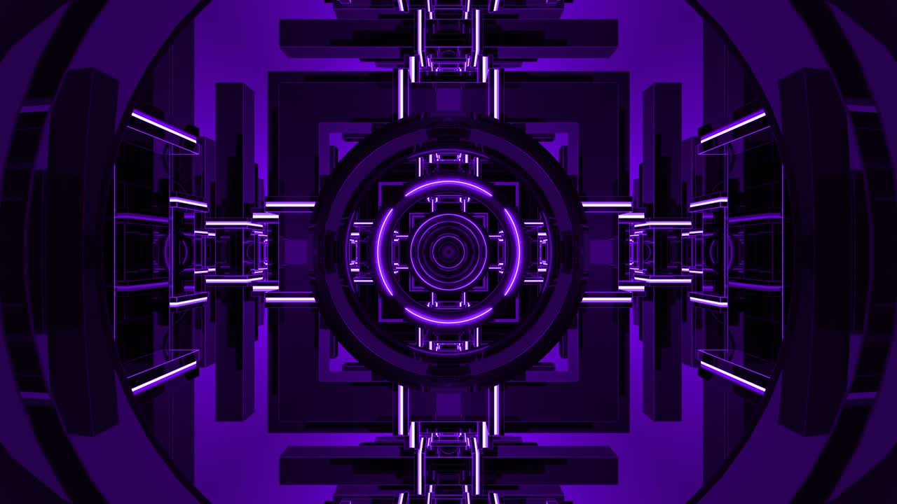 corredor de fondo geométrico artístico digital púrpura