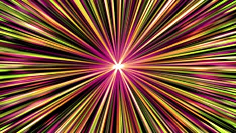 rayo de luz del sol bucle gráfico vj