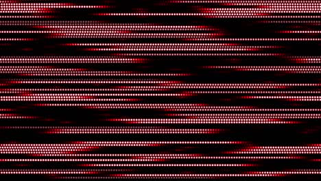 animación de puntos línea cibernética gráficos de movimiento