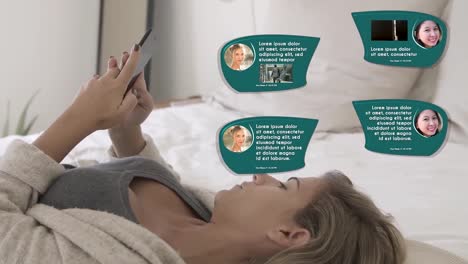 relaxing and social media use in bed