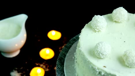 un delicioso manjar de coco para el sabor del caribe