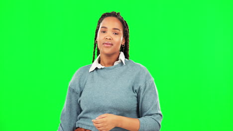 beauty, hair and confident with black woman