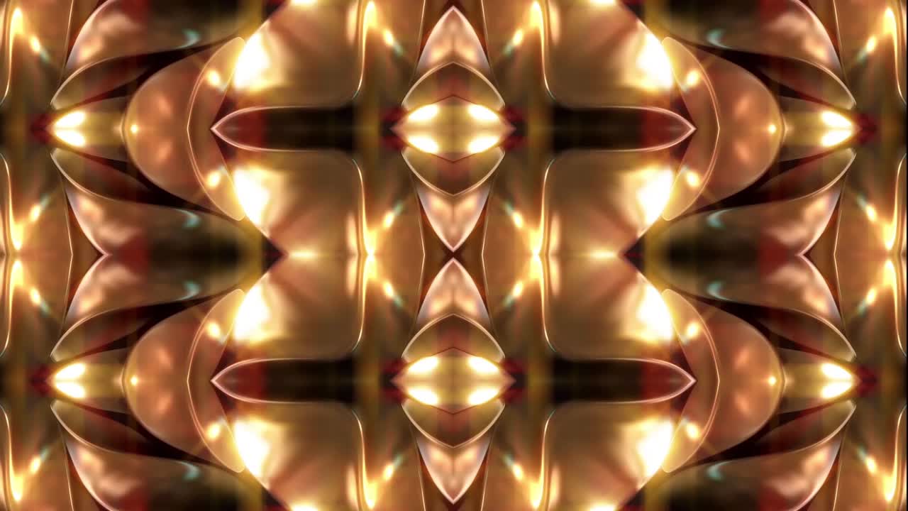 Abstract Geometric Gold/Bronze Pattern