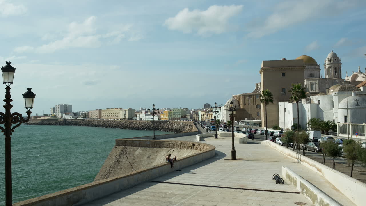 ciudad de cádiz en andalucía, españa