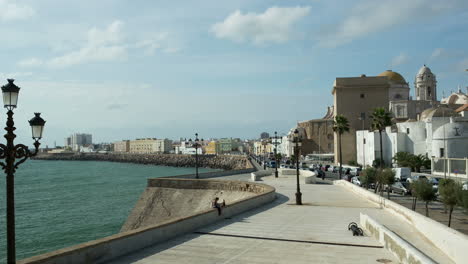 city of cadiz in andalusia spain