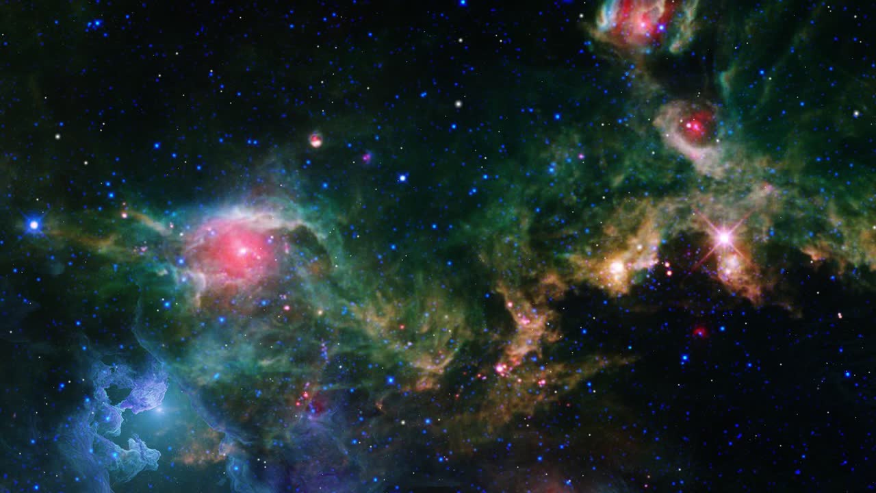 Ethereal Nebula, Beyond the Stars in space