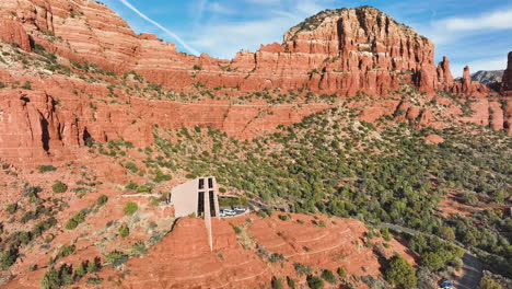 chapel of the holy cross in sedona arizona red rock country