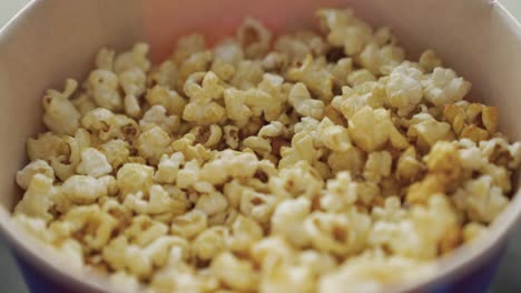 popcorn in a bowl