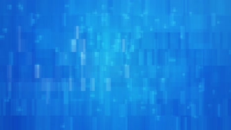 fondo azul abstracto animación digital 4k, formas geométricas parpadeantes