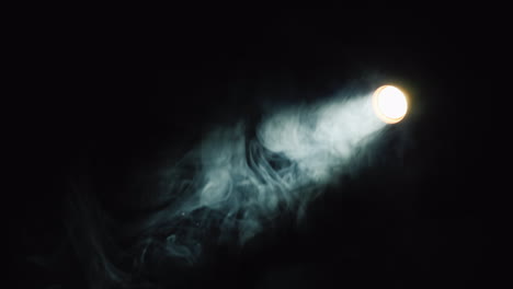 Lantern-Illuminates-The-Smoke-On-The-Background