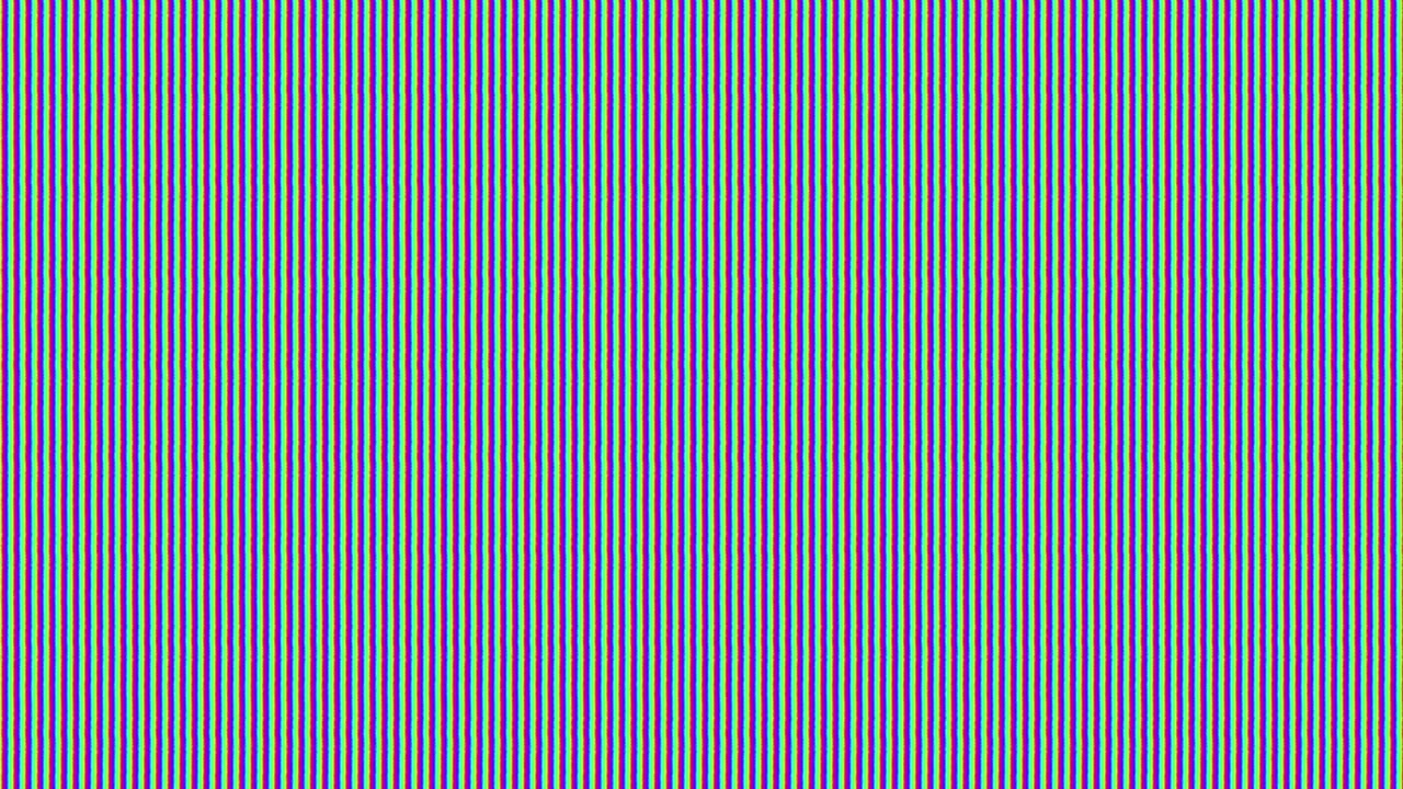 Close-Up Macro View of RGB Pixels on a Digital Screen Display