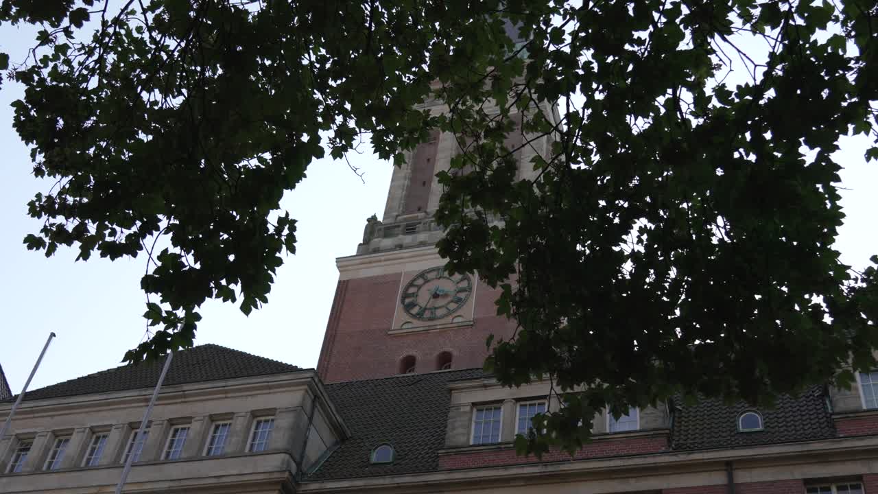 Old Town Hall Clock Tower in Germany