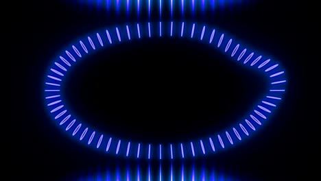 gráficos de movimiento con efectos de brillo