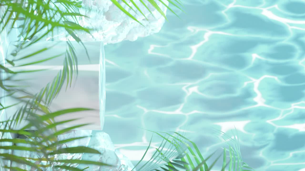 A Enchanted Waterfall Oasis background