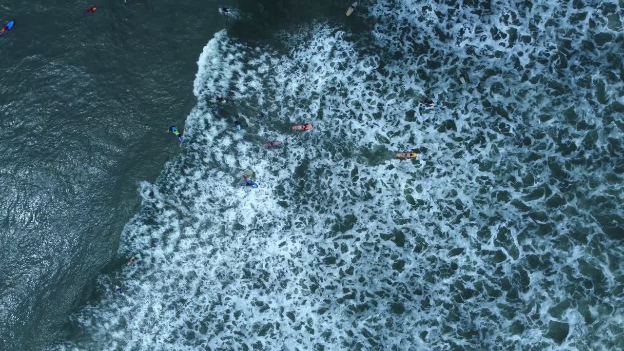 Aerial 4K Drone Footage: Surfers' Paradise in Bali
