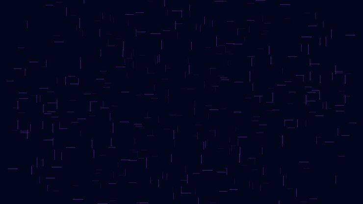 Elegant black and purple grid pattern