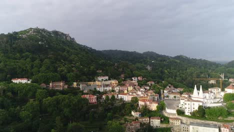 el histórico palacio de sintra en portugal