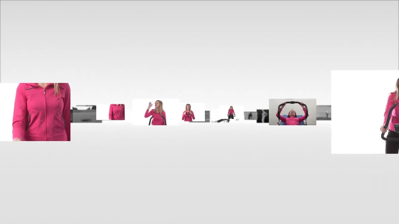 Athletics Montage of womens Fitness