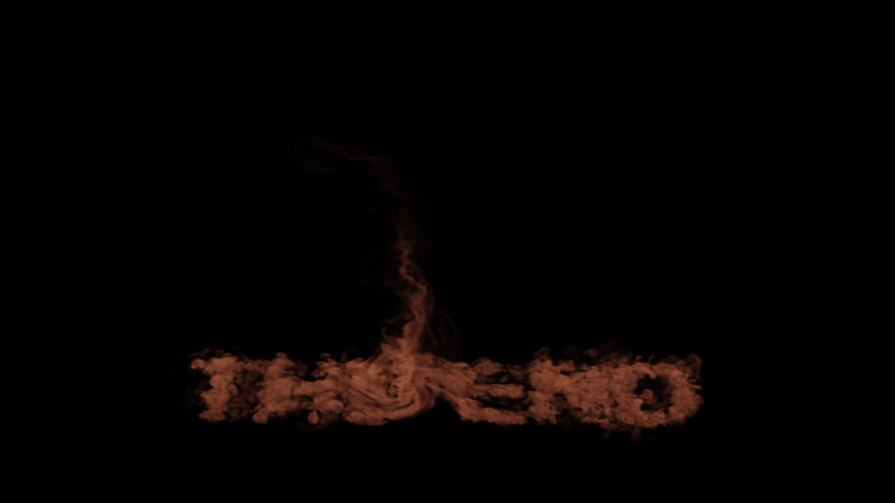 nube de humo marrón