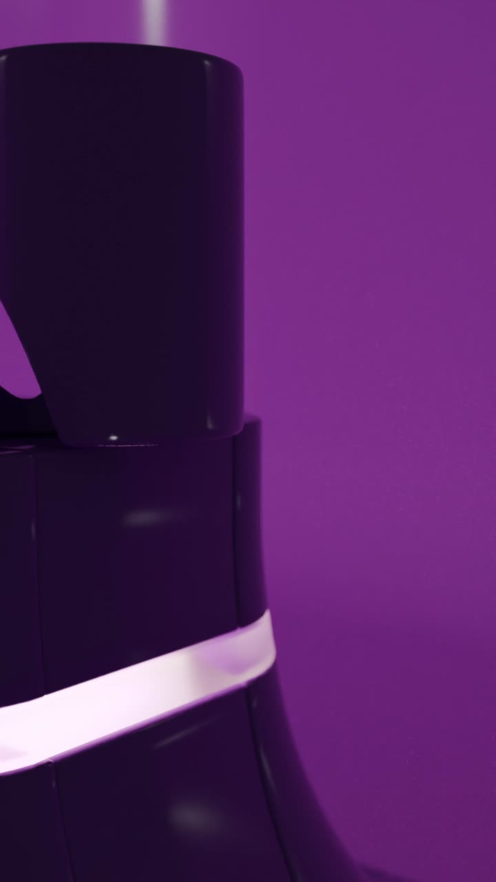 Mockup di Prodotto 3D Viola