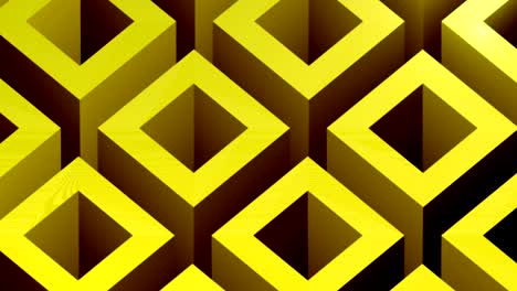 bloques de oro oscuro fondo dorado vídeo 4k animación de bucle sin costuras.