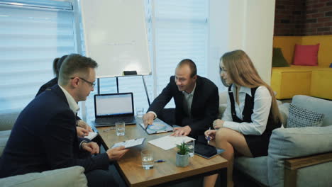 business people analyzing statistics. business people analyzing statistics, financial concept