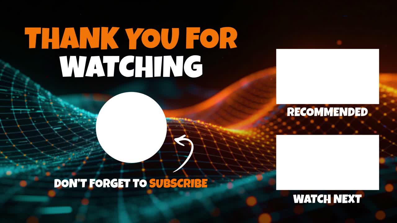 Schermata finale YouTube 4K