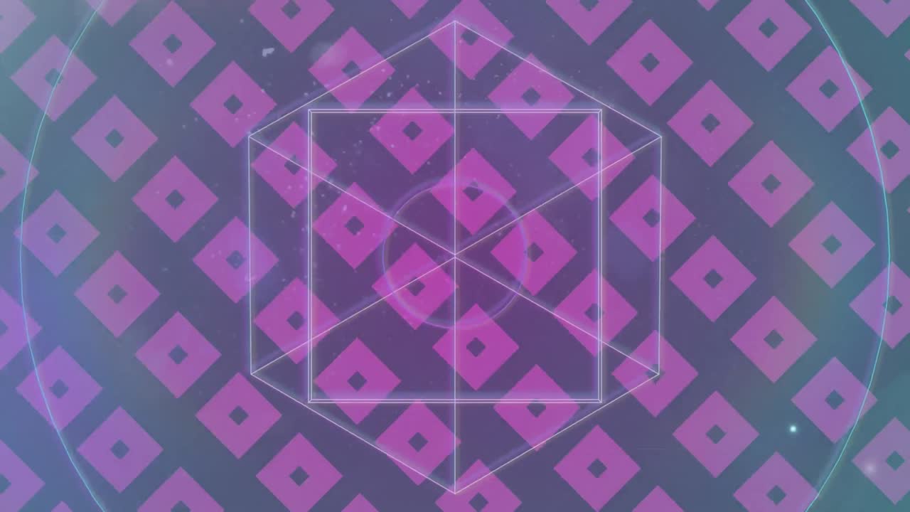 색이 바뀌는 사각형의 애니메이션