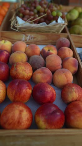 fresh fruit at a market