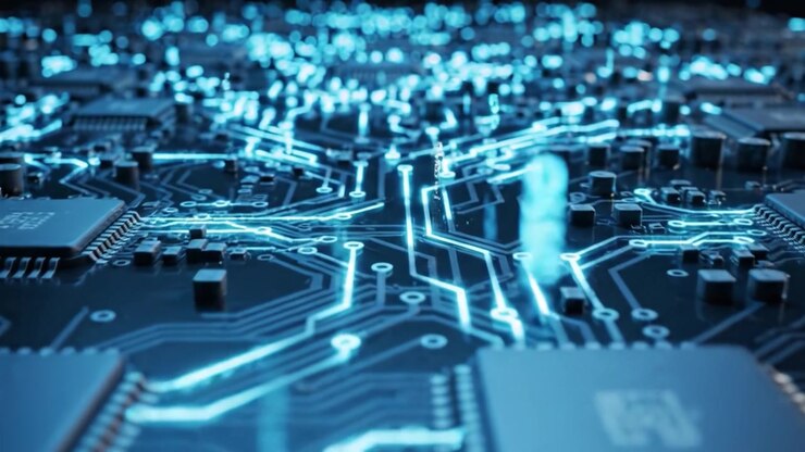 Exploring the Intricate and Futuristic World of Circuit Boards: A Technological Journey Through Advanced Microchip Designs and Electrical Pathways